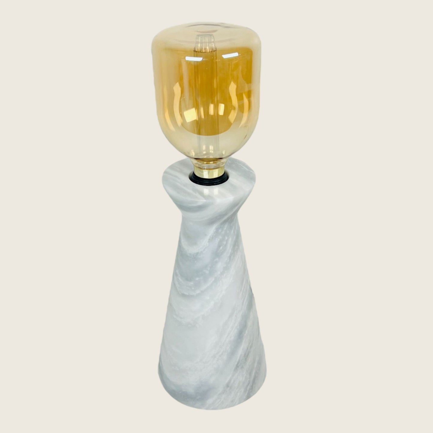 Funnel Table Lamp - Gray