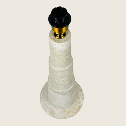 Baton Table Lamp - Travertine