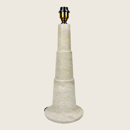 Baton Table Lamp - Travertine