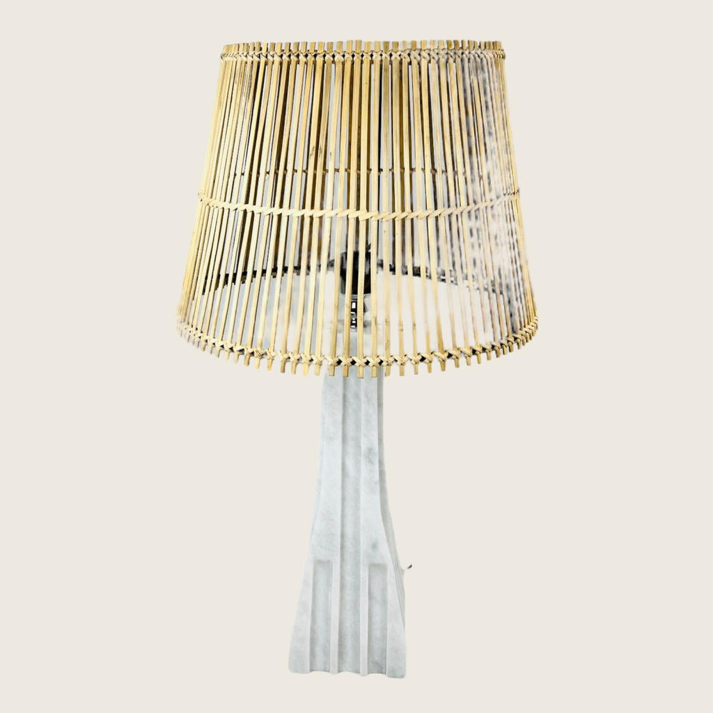 Ragged Bottom Table Lamp