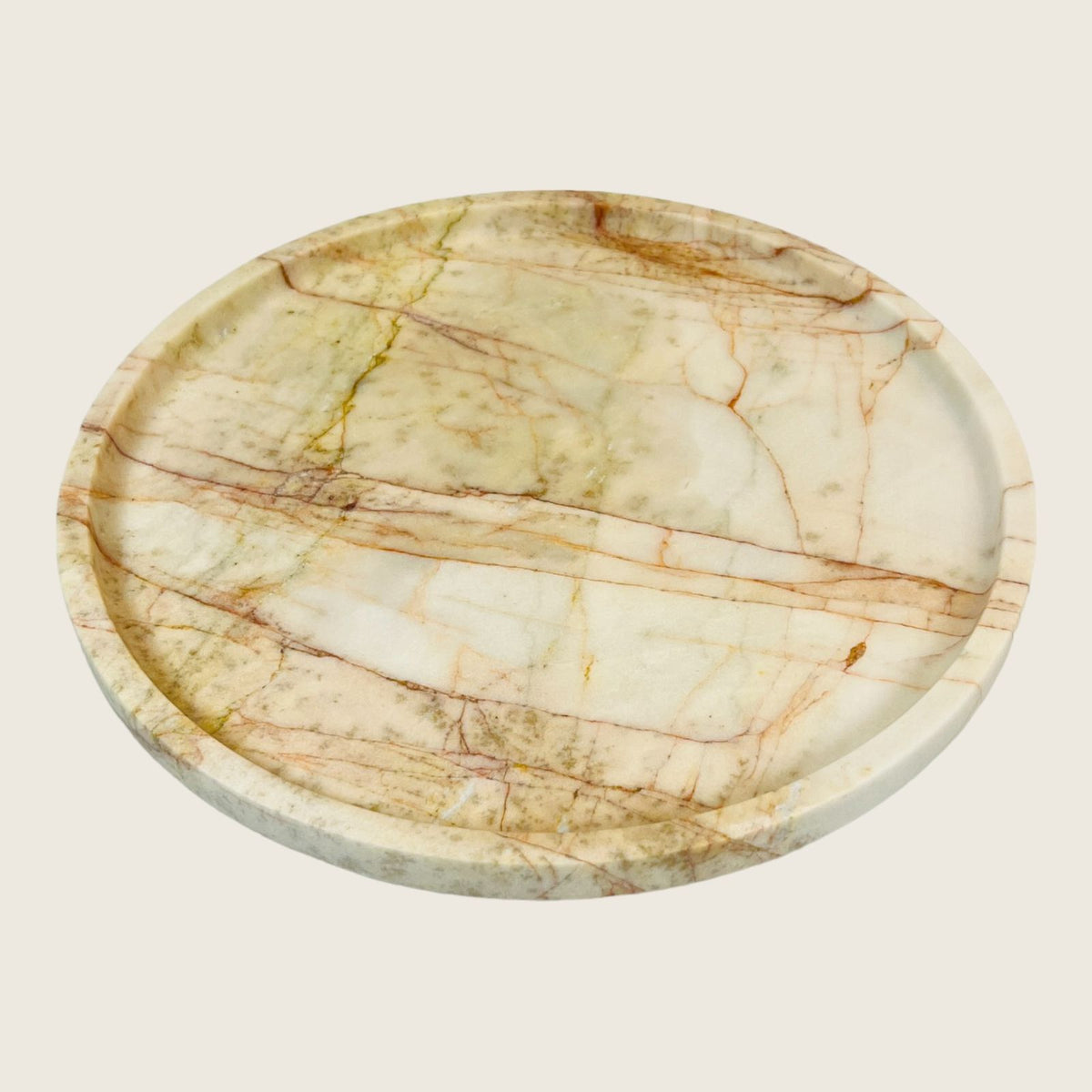 Red Webbed Plate | Noon & Co Designs