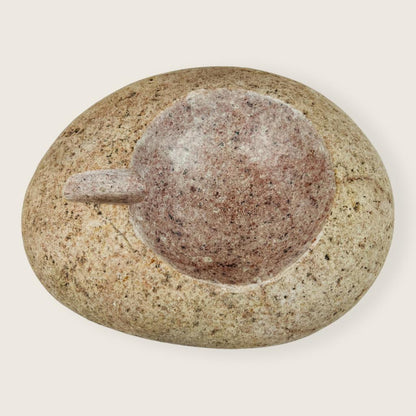 Rose Gold Spotted Ash Tray - River Stone
