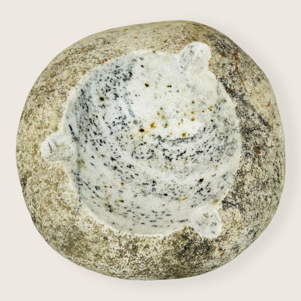 Caramel Dotted Ash Tray - Riverstone