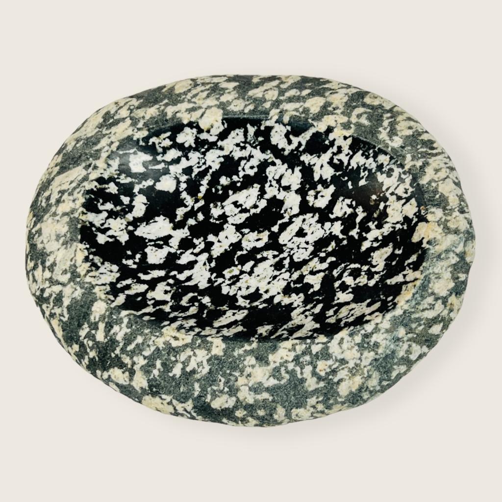 Blotched Soap Dish - Riverstone