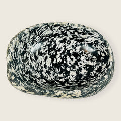 Black And White Spotted Bowl