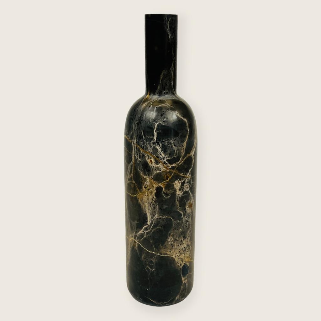 Slender Ornament Bottle - Black