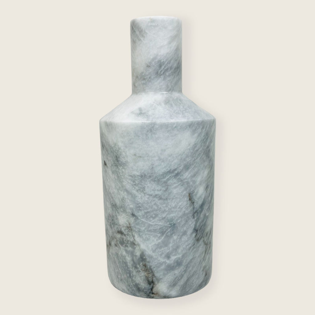 Bottle Grey Grazed Vase