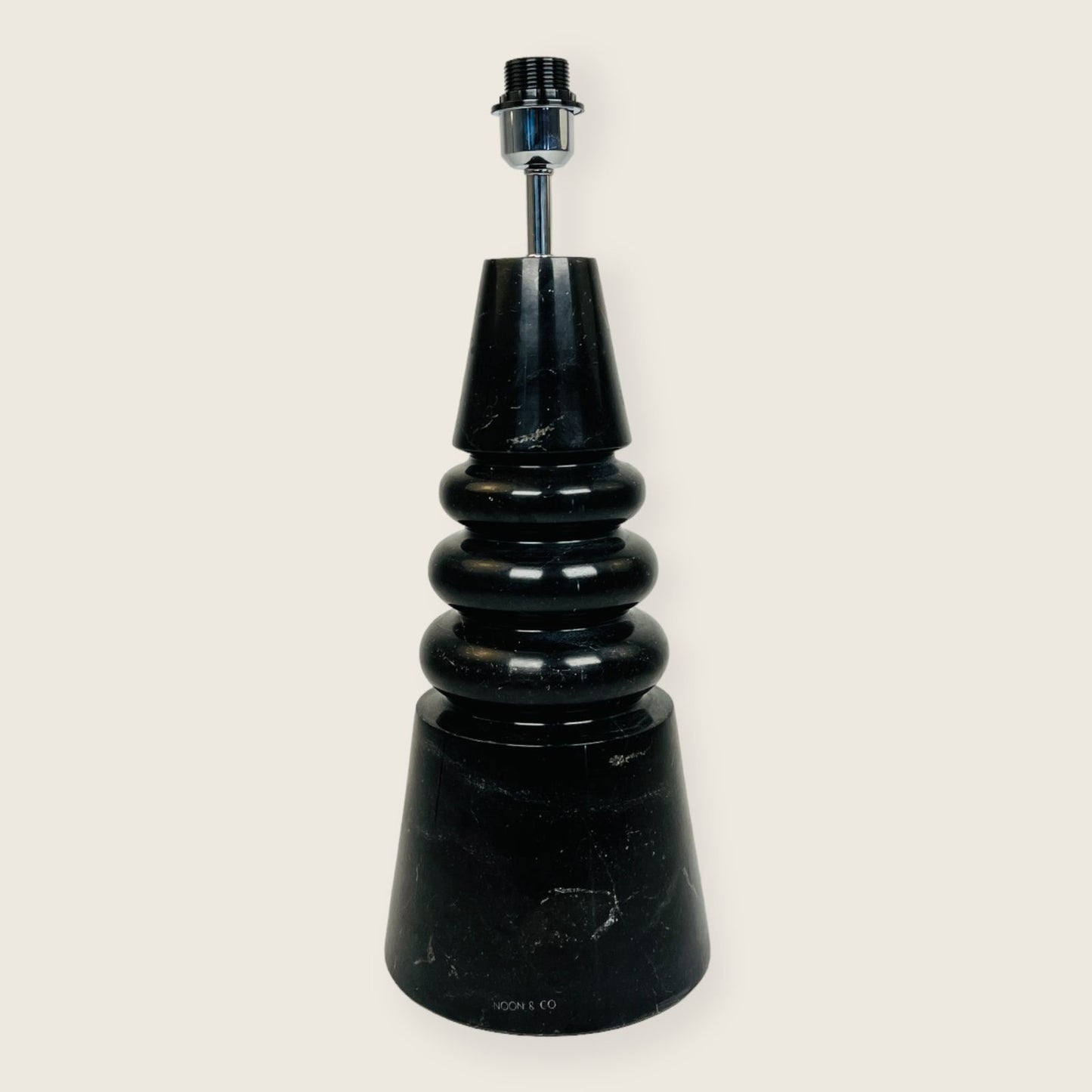 Spindle Table Lamp - Black