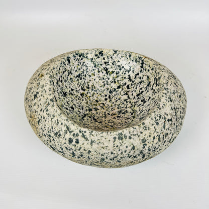 Black Dotted Bowl - Riverstone