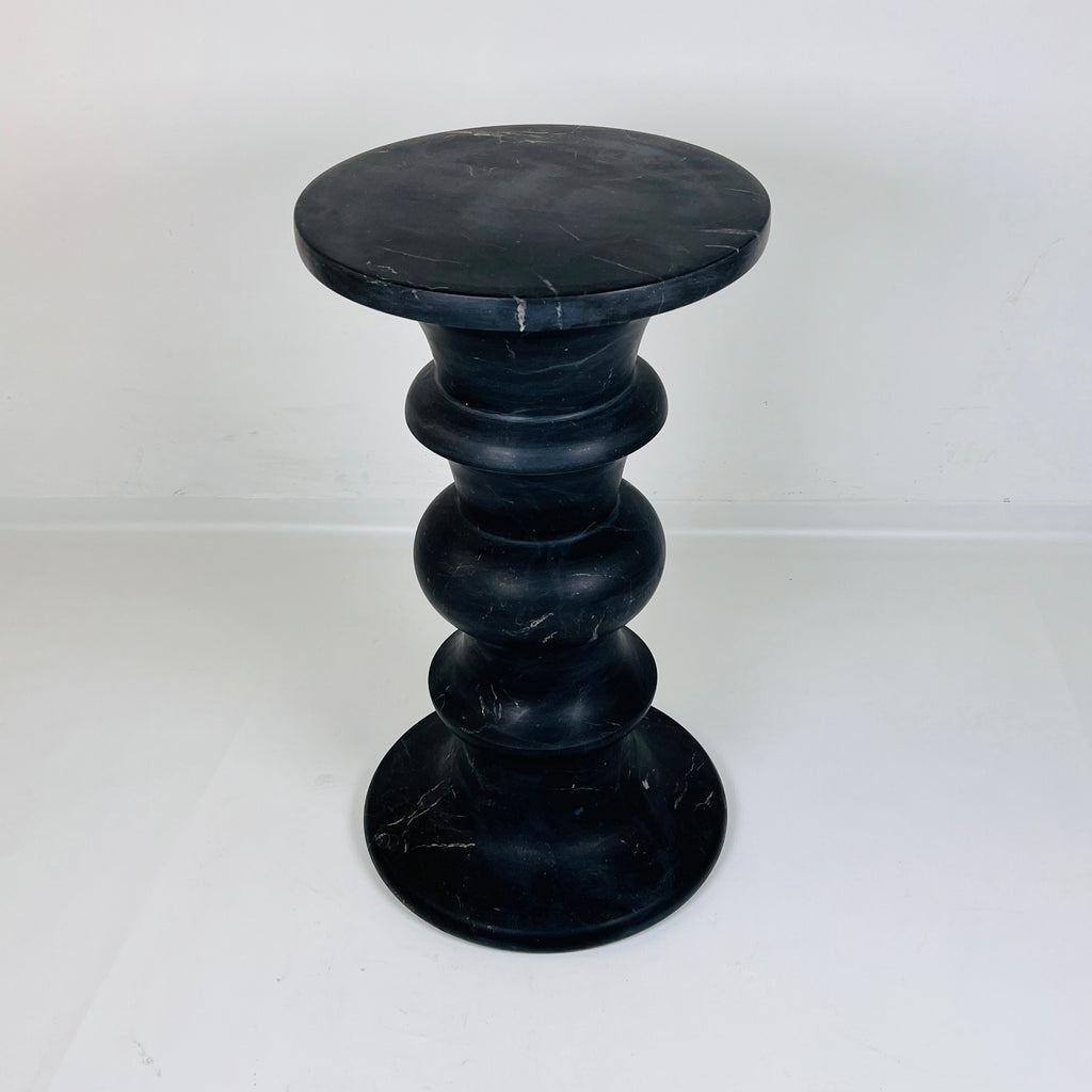 Black Grazed Solid Table